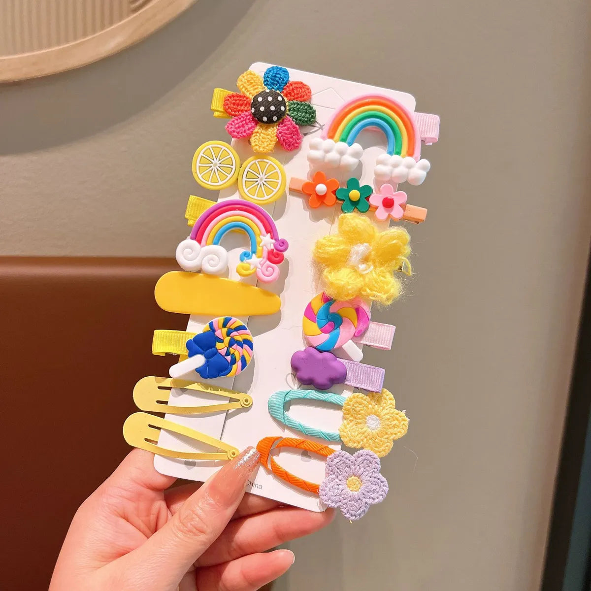 Kid'S Cartoon Style Cartoon Fruit Plastic Hair Clip