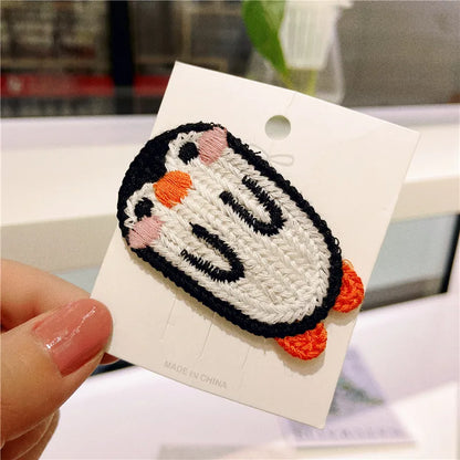 Kid'S Cute Animal Knit Hair Clip