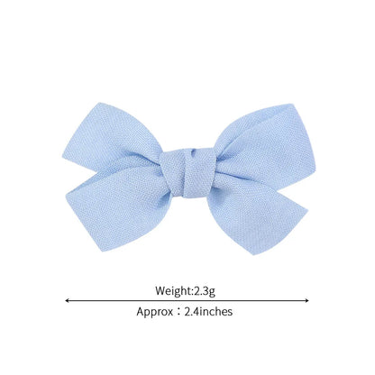 Kid'S Cute Bow Knot Cloth Hair Clip