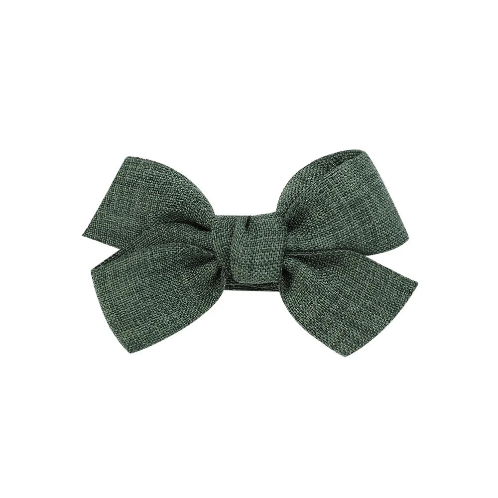 Kid'S Cute Bow Knot Cloth Hair Clip