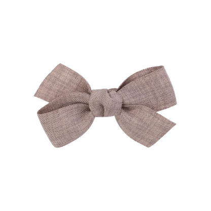 Kid'S Cute Bow Knot Cloth Hair Clip