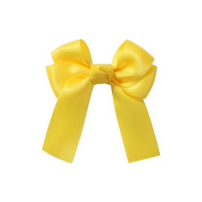 Kid'S Cute Bow Knot Polyester Cotton Hair Clip