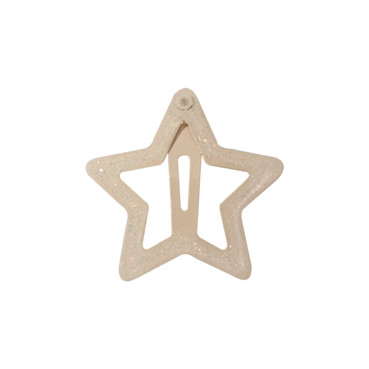 Kid'S Cute Cartoon Star Plastic Hair Clip