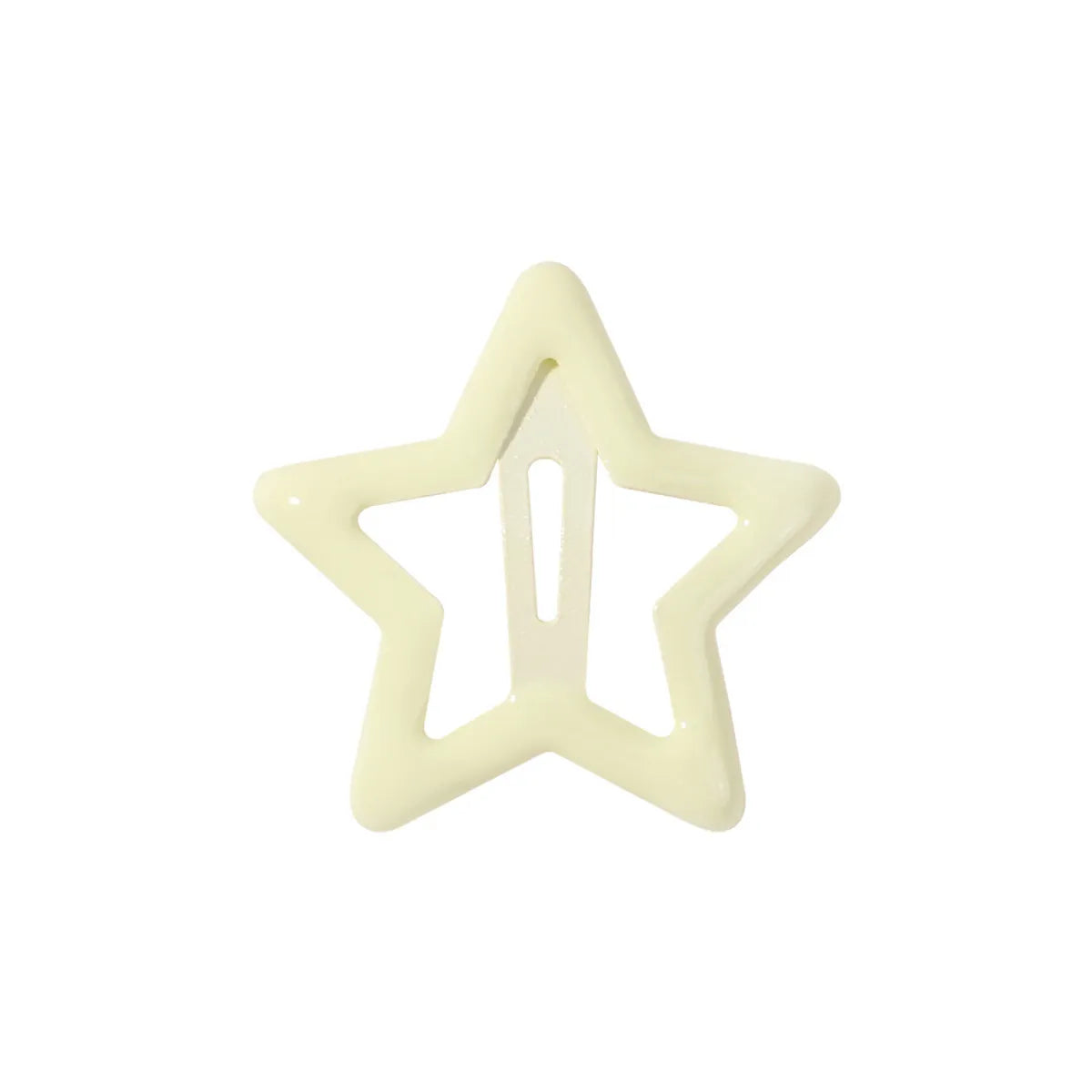 Kid'S Cute Cartoon Star Plastic Hair Clip