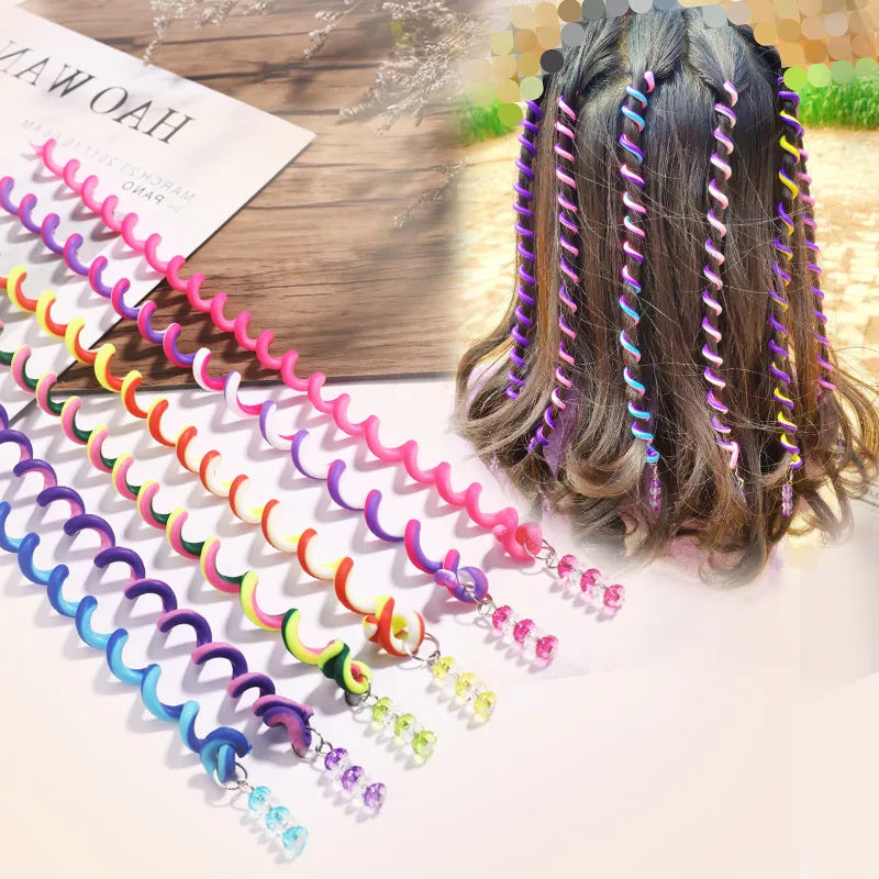 Kid'S Cute Colorful Spring Hair Tie