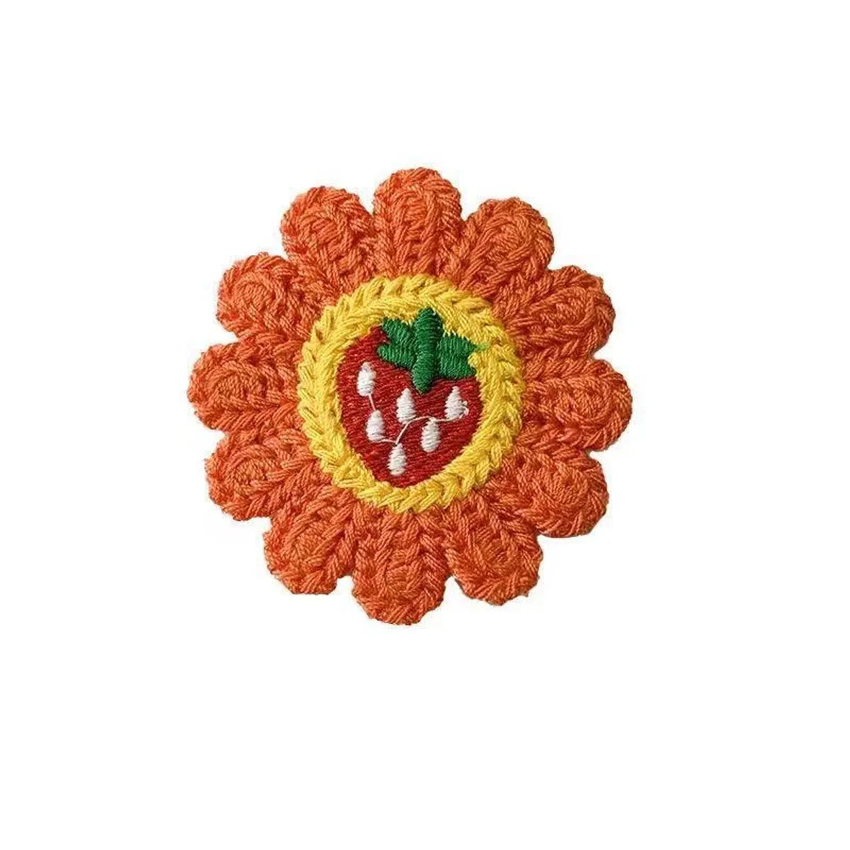 Kid'S Cute Simple Style Sun Fruit Cloth Knit Hair Tie