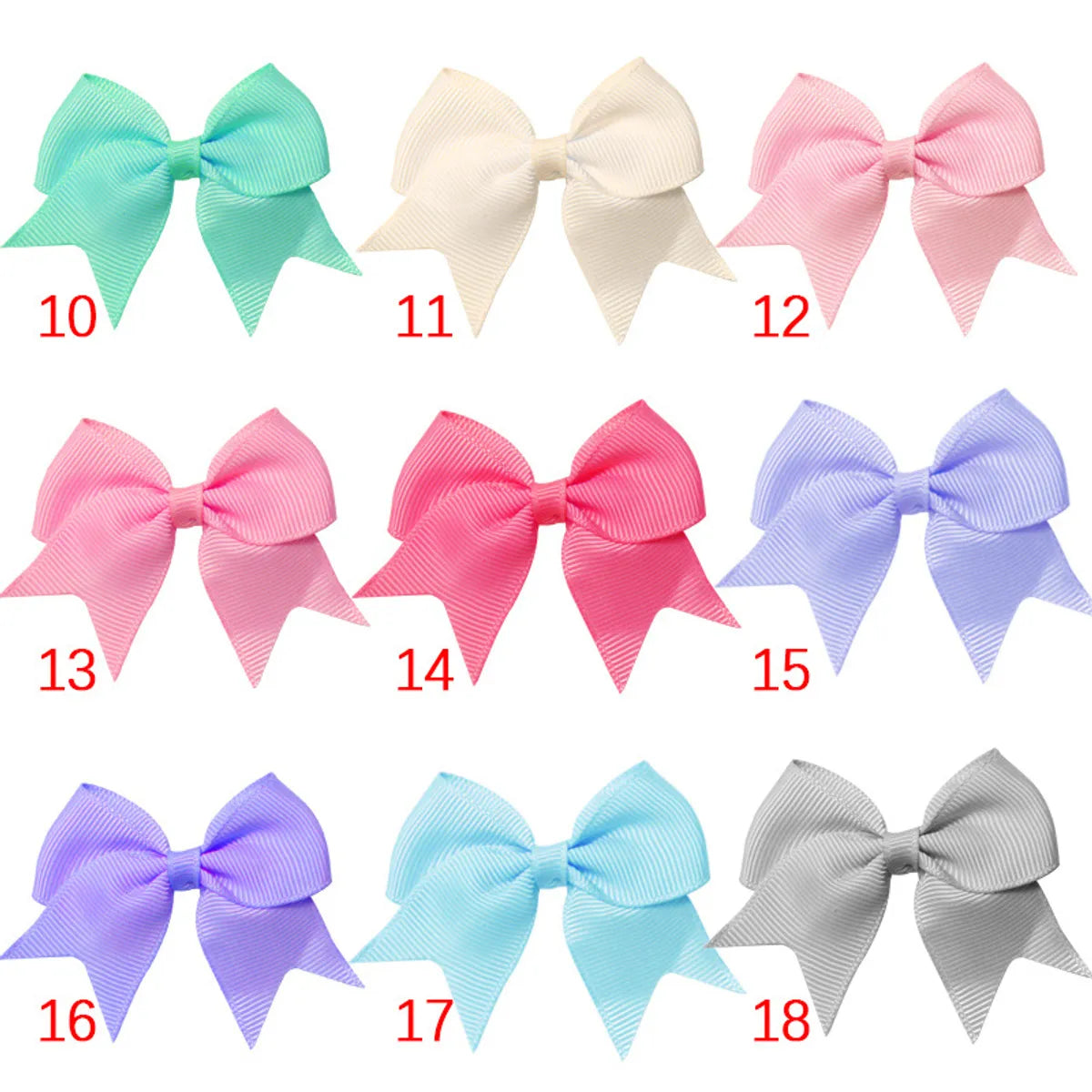 Kid'S Cute Sweet Korean Style Bow Knot Polyester Hair Clip