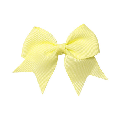 Kid'S Cute Sweet Korean Style Bow Knot Polyester Hair Clip