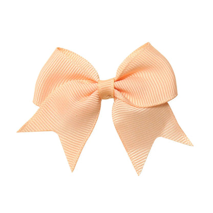 Kid'S Cute Sweet Korean Style Bow Knot Polyester Hair Clip