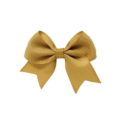 Kid'S Cute Sweet Korean Style Bow Knot Polyester Hair Clip