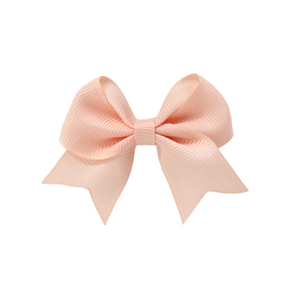 Kid'S Cute Sweet Korean Style Bow Knot Polyester Hair Clip