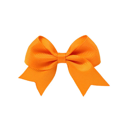 Kid'S Cute Sweet Korean Style Bow Knot Polyester Hair Clip