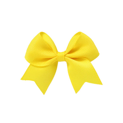 Kid'S Cute Sweet Korean Style Bow Knot Polyester Hair Clip