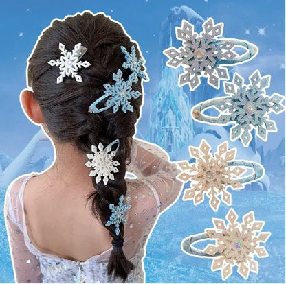 Kid'S Classic Style Korean Style IG Style Snowflake Hair Clip