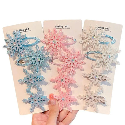 Kid'S Classic Style Korean Style IG Style Snowflake Hair Clip