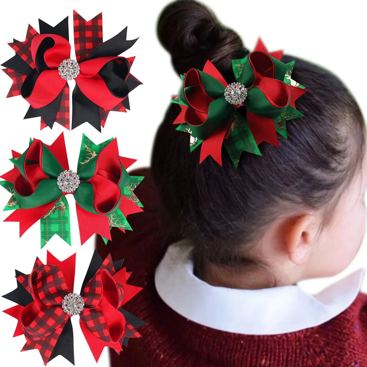 Kid'S Cute Modern Style IG Style Bow Knot Hair Clip