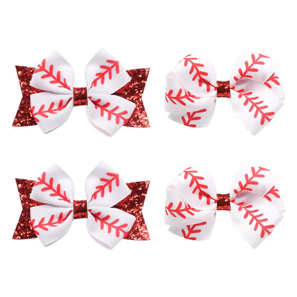 Kid'S Sweet Bow Knot Cloth Bowknot Hair Clip