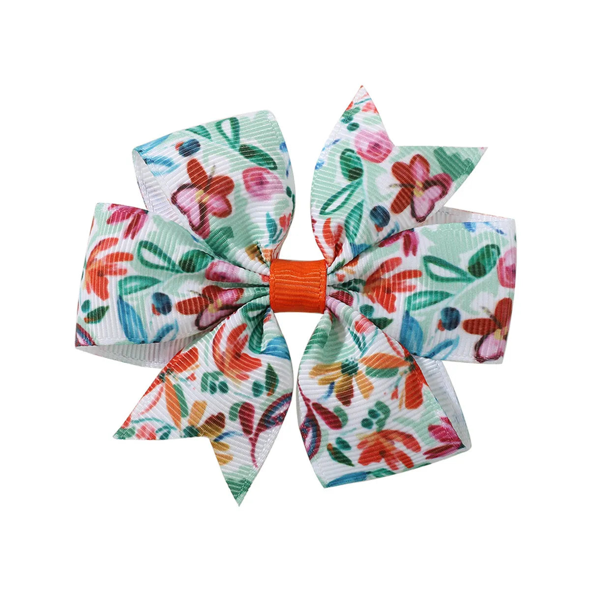 Kid'S Sweet Bow Knot Daisy Polyester Hair Clip