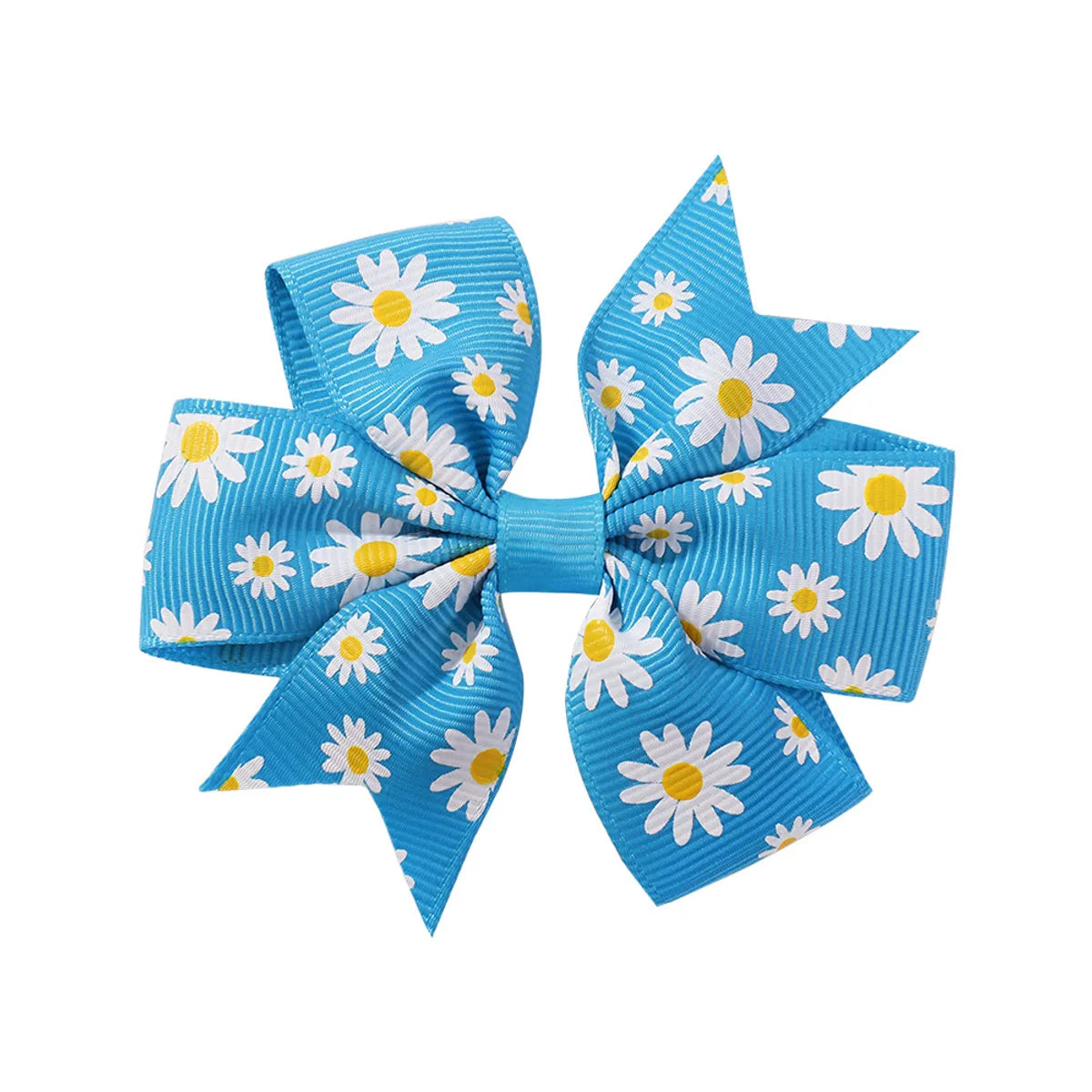 Kid'S Sweet Bow Knot Daisy Polyester Hair Clip