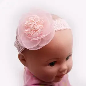 Kid'S Sweet Flower Cloth Hair Band