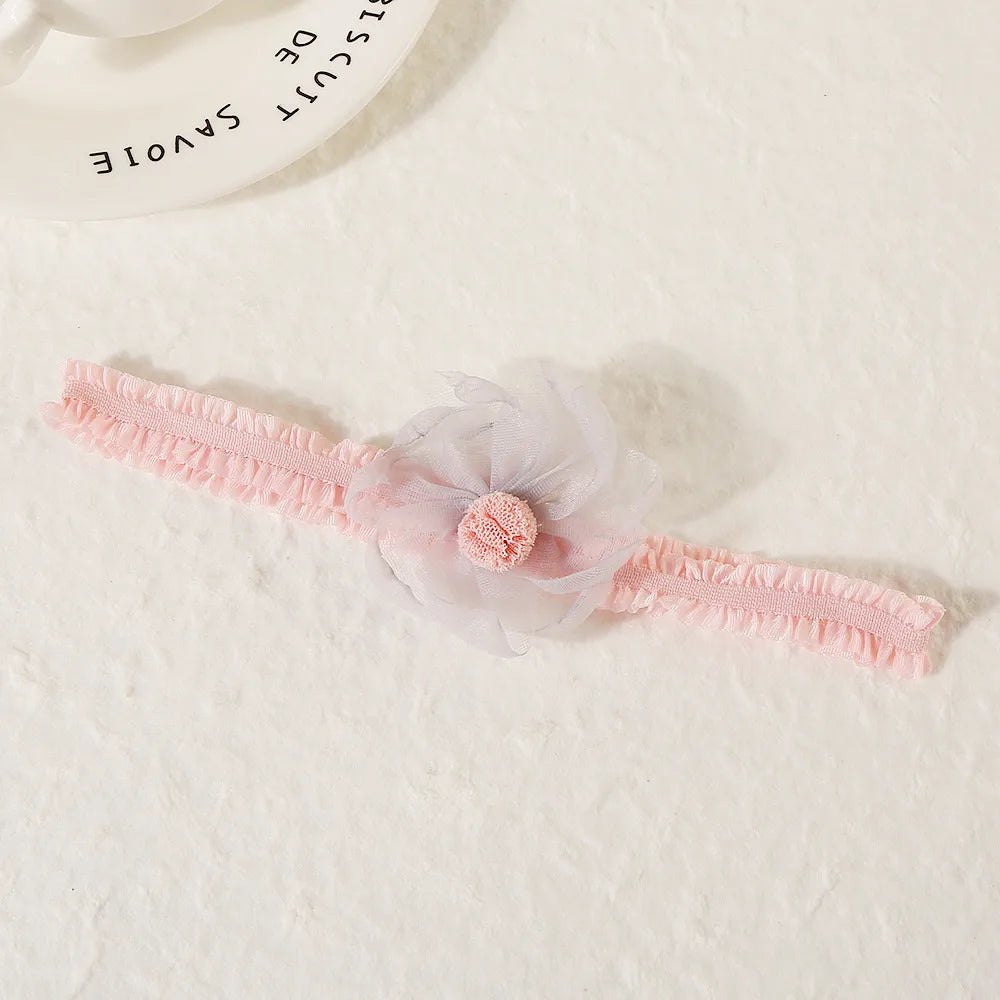 Kid'S Sweet Flower Cloth Hair Band