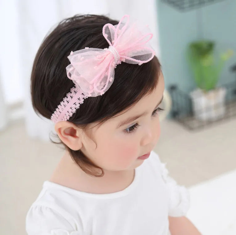 Kid'S Sweet Flower Cloth Hair Band