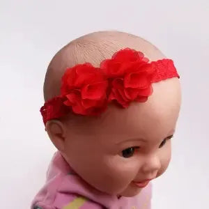 Kid'S Sweet Flower Cloth Hair Band