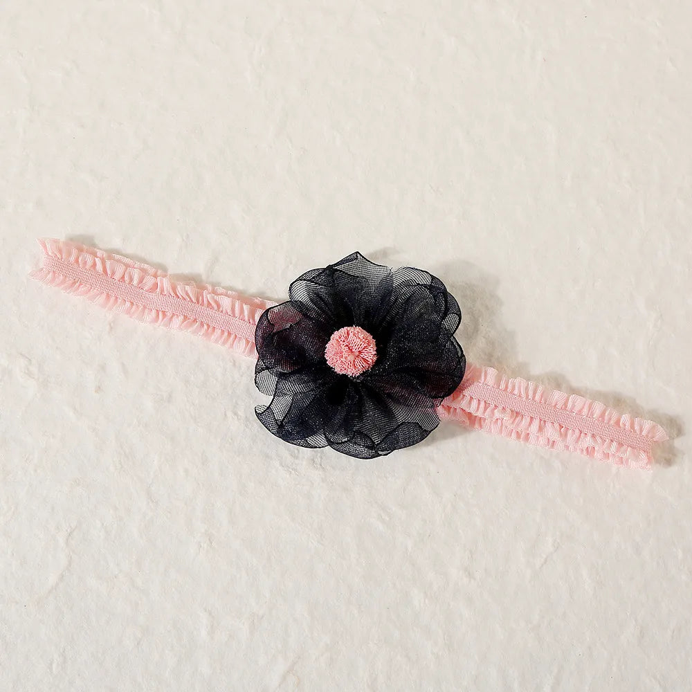 Kid'S Sweet Flower Cloth Hair Band