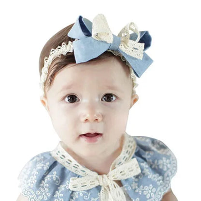 Kid'S Sweet Flower Cloth Hair Band