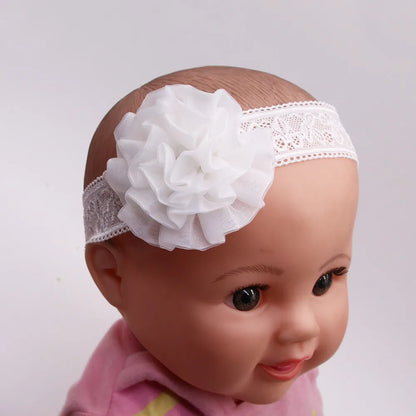 Kid'S Sweet Flower Cloth Hair Band