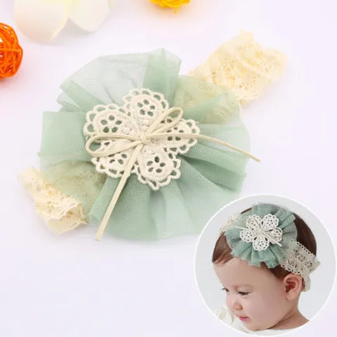 Kid'S Sweet Flower Cloth Hair Band