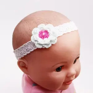 Kid'S Sweet Flower Cloth Hair Band