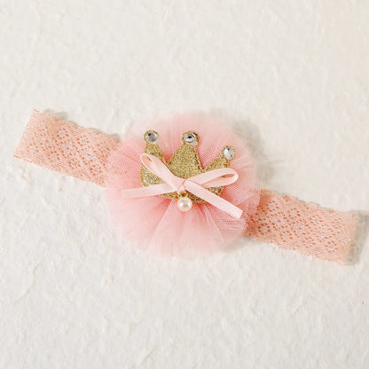 Kid'S Sweet Flower Cloth Hair Band