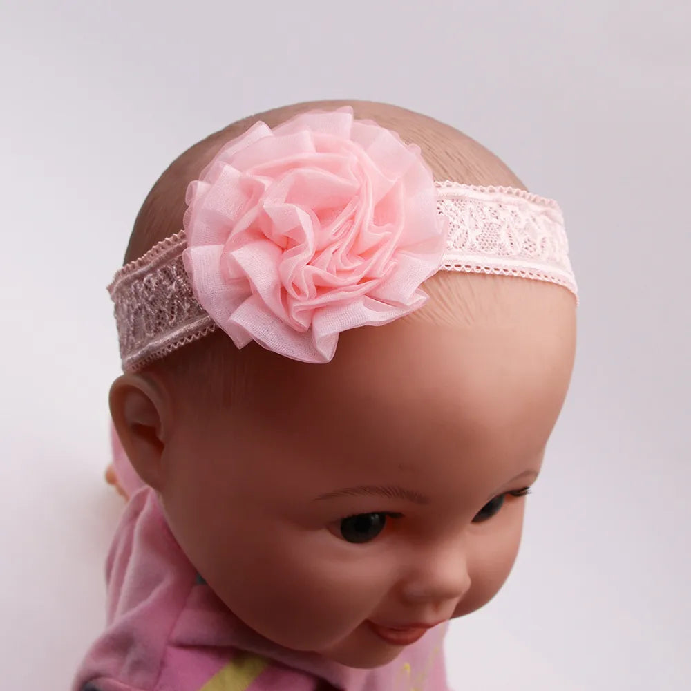 Kid'S Sweet Flower Cloth Hair Band