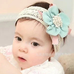 Kid'S Sweet Flower Cloth Hair Band