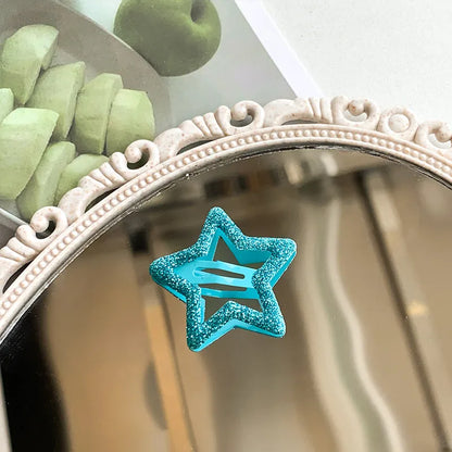 Kid'S Y2K Simple Style Star Alloy Hair Clip