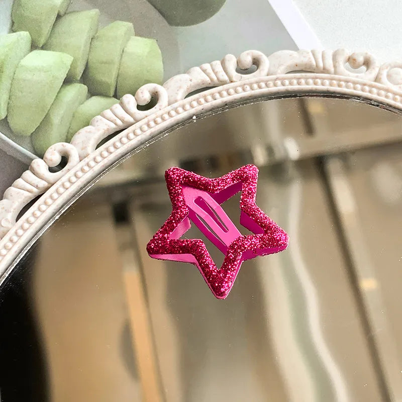 Kid'S Y2K Simple Style Star Alloy Hair Clip