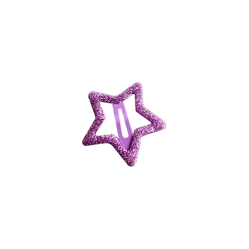 Kid'S Y2K Simple Style Star Alloy Hair Clip