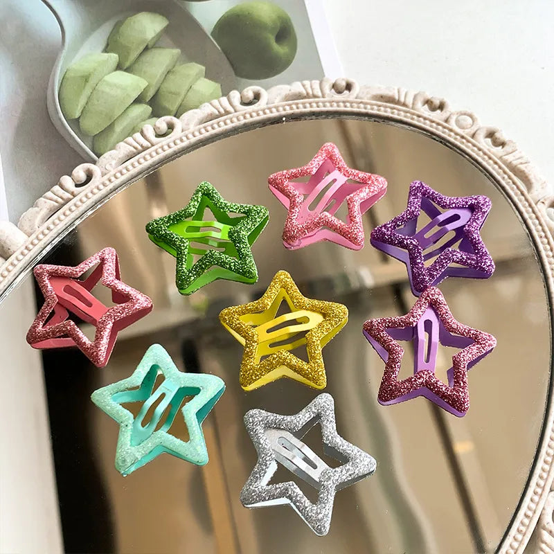 Kid'S Y2K Simple Style Star Alloy Hair Clip