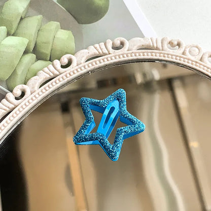 Kid'S Y2K Simple Style Star Alloy Hair Clip