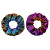 Kids' Handmade Cloth Round Hair Ring Headband With Laser Gradient And Bronzing