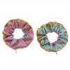 Kids' Handmade Cloth Round Hair Ring Headband With Laser Gradient And Bronzing