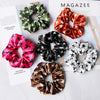 Knitted Cloth Hair Tie With Fivestar Pattern Cartoon Style