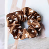 Knitted Cloth Hair Tie With Fivestar Pattern Cartoon Style