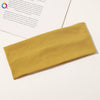 Knitted Hair Band Thread Cotton Sweatabsorbent Breathable Mixed Color Plaid Women's Yoga Headband