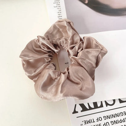 Unisex Simple Style Commute Solid Color Cloth Hair Tie