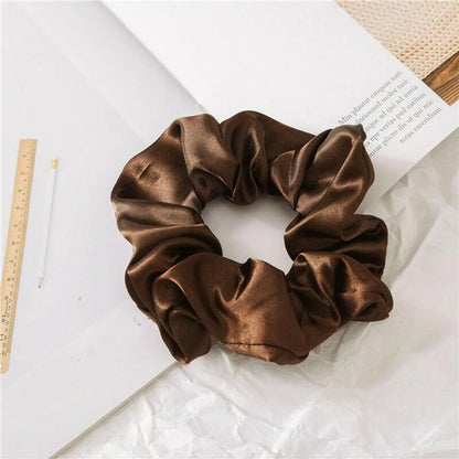 Unisex Simple Style Commute Solid Color Cloth Hair Tie