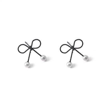 Bow Knot No Inlaid Earrings