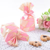 Korean Baking Packaging  Style Food Opp Bag Pink Plaid Biscuit Baking Candy Bag Plastic Printing Spot