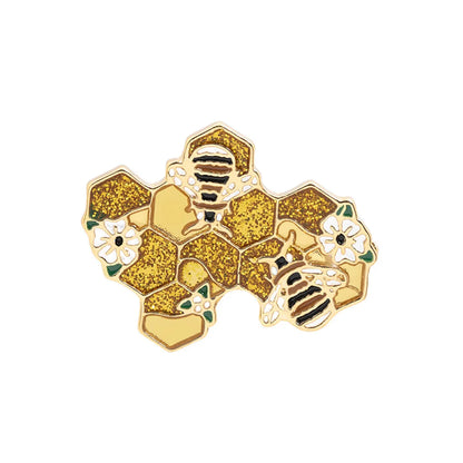 Korean Cartoon Alloy New  Cute Bee  Brooch